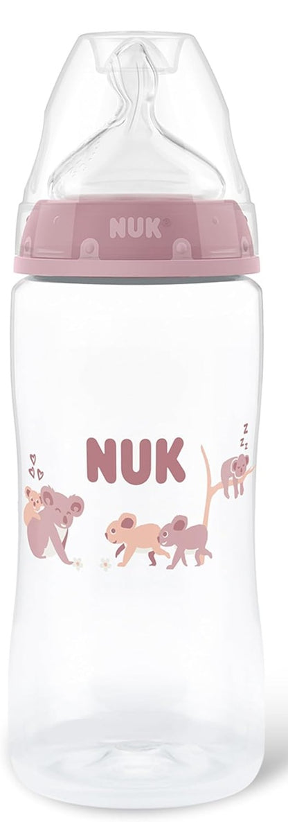 NUK First Choice+ butelka 300 ml smoczek M średni przepływ wskaźnik temperatury