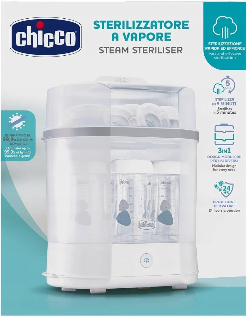 CHICCO sterylizator parowy 3w1 elektryczny