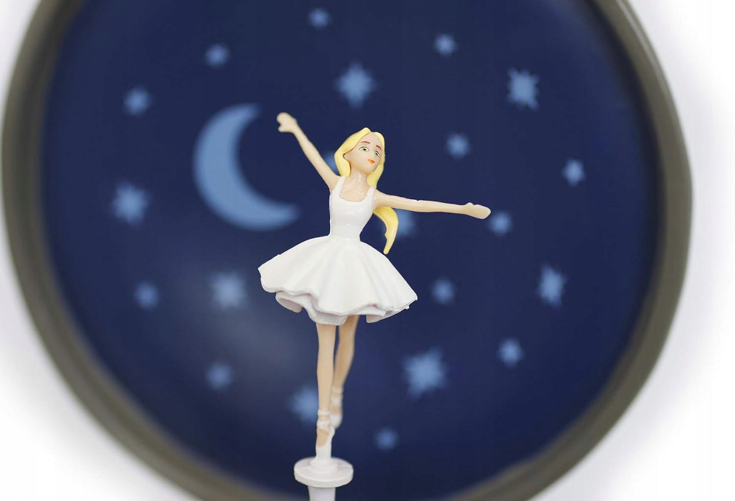 TROUSSELIER Ballerina pozytywka w metalowej szkatułce JEZIORO ŁABĘDZIE