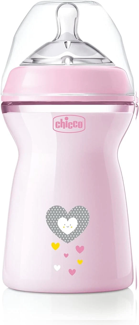 CHICCO NaturalFeeling bottle with fast flow teat
