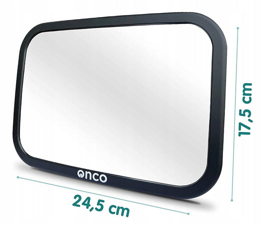 ONCO autospiegel voor het observeren van baby 17,5 x 24,5 cm