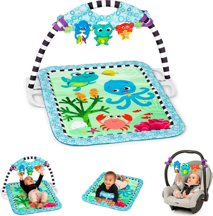 BABY EINSTEIN Neptune's Discovery Reef covoraș educațional 3 în 1 0+