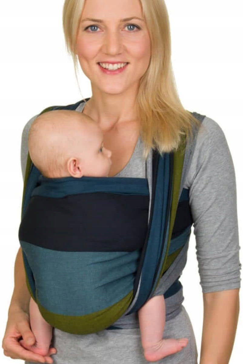 HOPPEDIZ écharpe tissée de portage pour bébé 3,7x0,7
