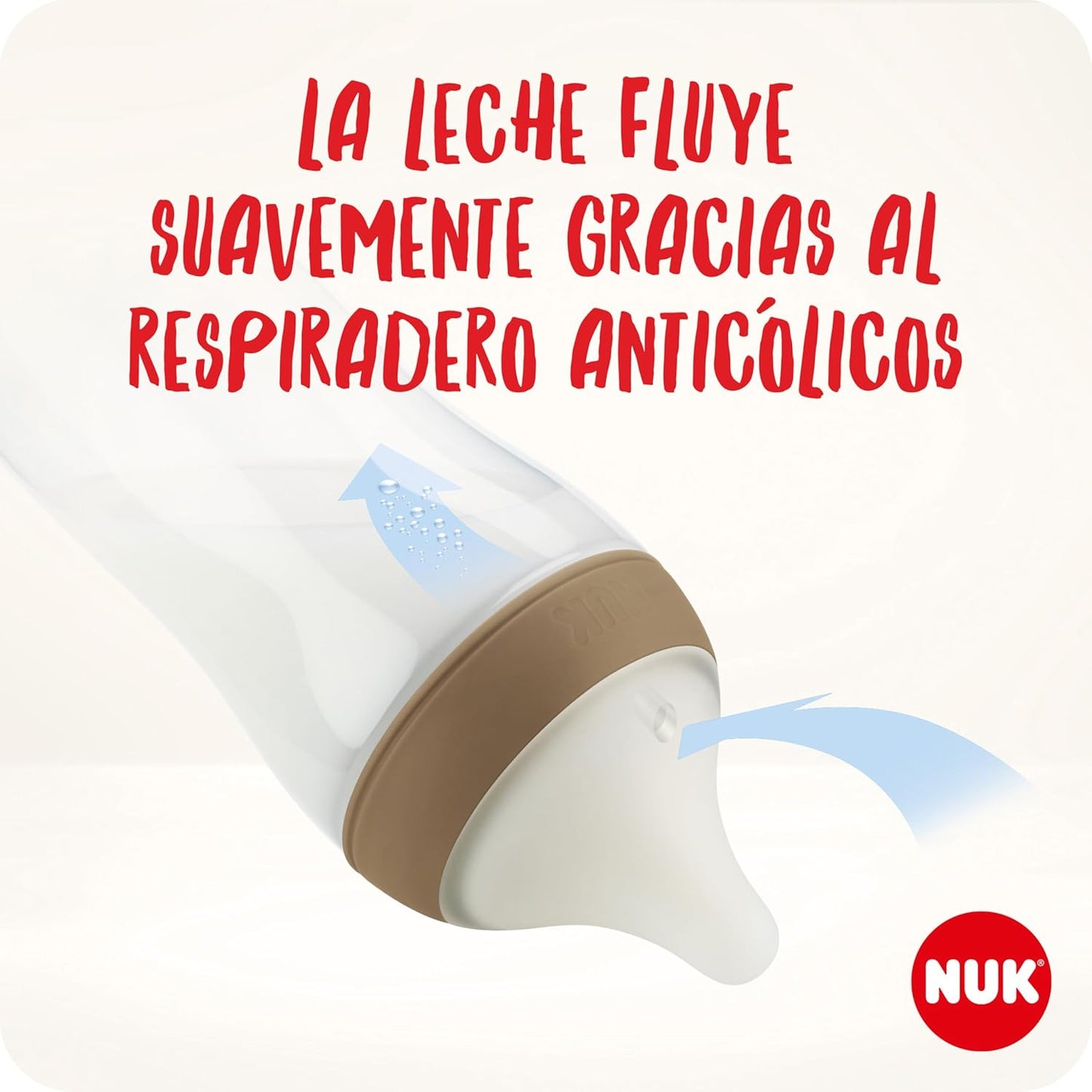 NUK Perfect Match Babyflasche 3m+ 260ml x2