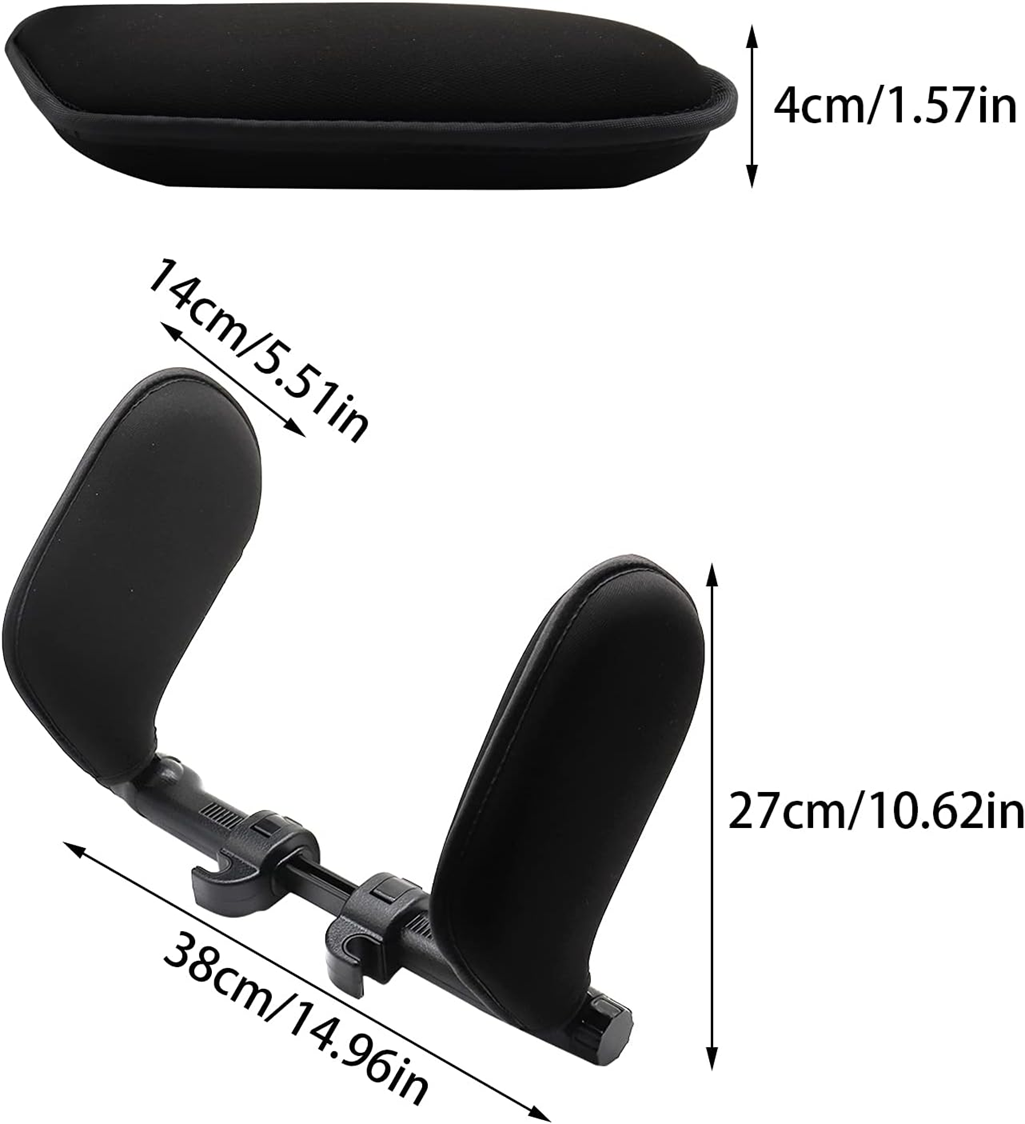 WORTH PLANET Tetieră auto pentru dormit, suport pentru cap în mașină 7 - 18 cm 360°