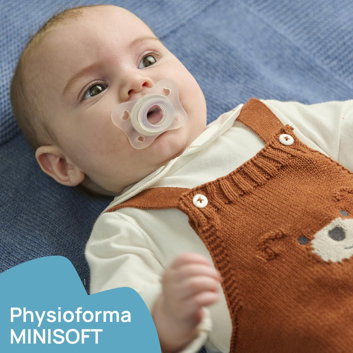 CHICCO PhysioForma suzetă x2 0-2 luni MINI SOFT