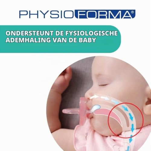 Chicco Physioforma Soft suzetă din silicon roz 0-6m