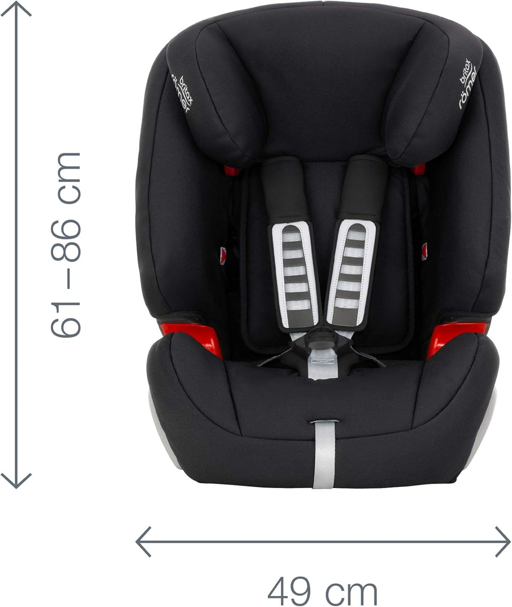 BRITAX ROMER EVOLVA 1-2-3 car seat group 1/2/3 - 9-36kg