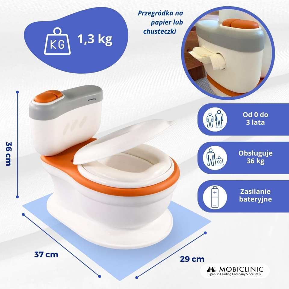 MOBICLINIC interactive potty My First Toilet