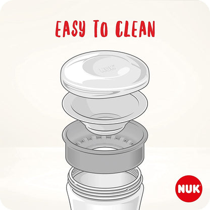 NUK Magic Cup KUBEK NIEKAPEK ustnik 360, łatwy w czyszczeniu kubek niekapek z pokrywką