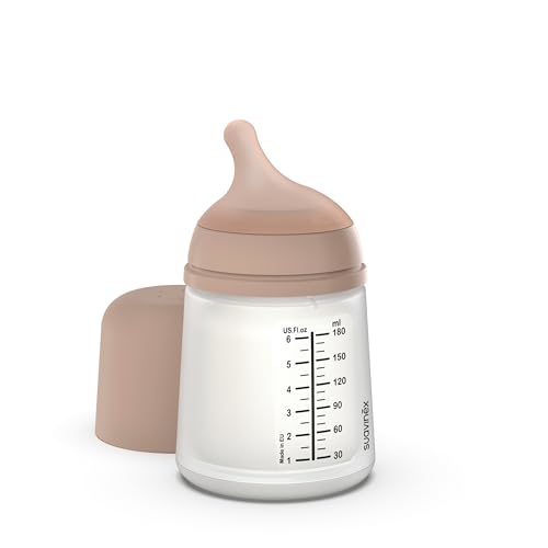 Suavinex Zero Zero biberon anticolic de 180 ml 0+ Adaptable Flow A