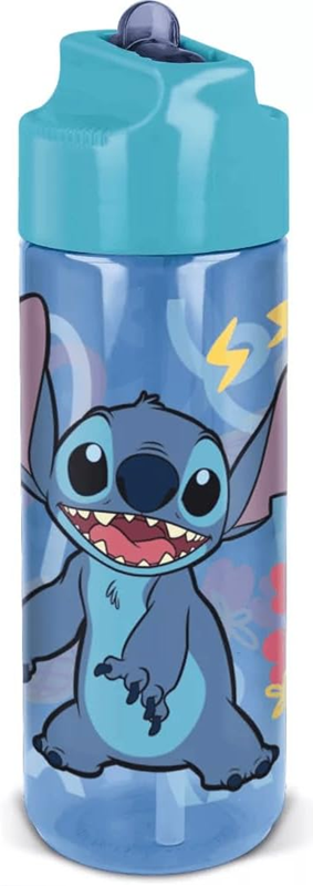 STOR Stitch drinkfles met uitschuifbare tuit 540 ml 4 jaar+