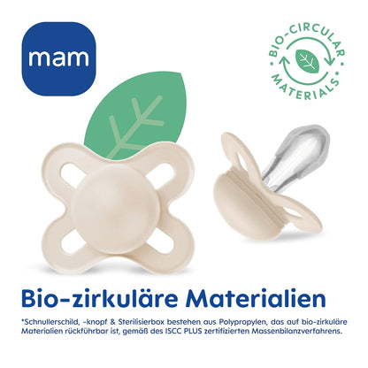 MAM Original Start suzete de calmare Day&Night 0-2m x4 LUMINOASE