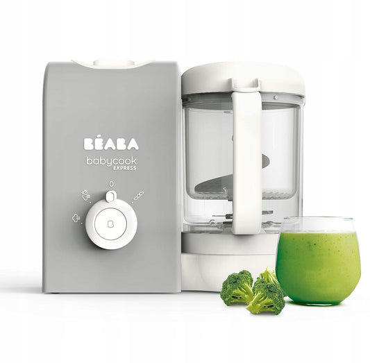 BEABA Babycook Express 4în1 aparat de gătit cu aburi, mixer, dezghețator, încălzitor