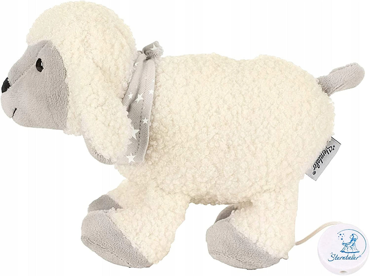 STERNTALER jucărie de pluș cu cutie muzicală OAIE 23 x 21 cm