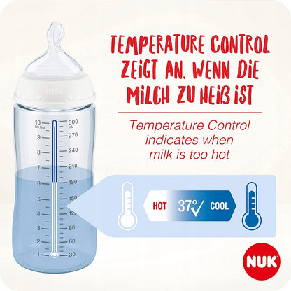 NUK No Colic cumisüveg szett 2 x 300 ml 0-6