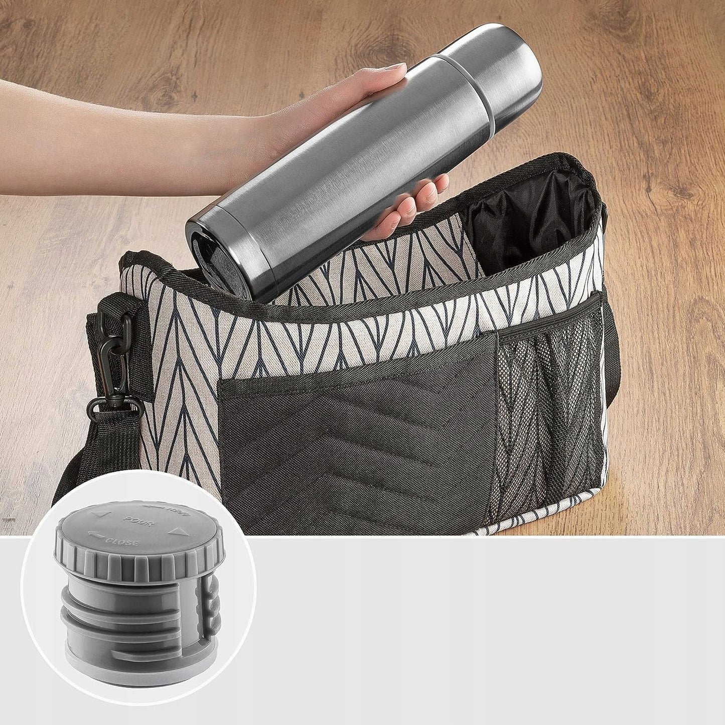 REER Pure termos ze stali nierdzewnej 700 ml