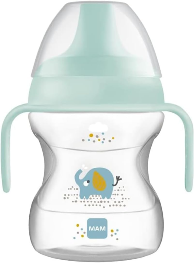 Cana MAM Learn To Drink Cup cu cioc anti-picurare 190 ml 6 luni+