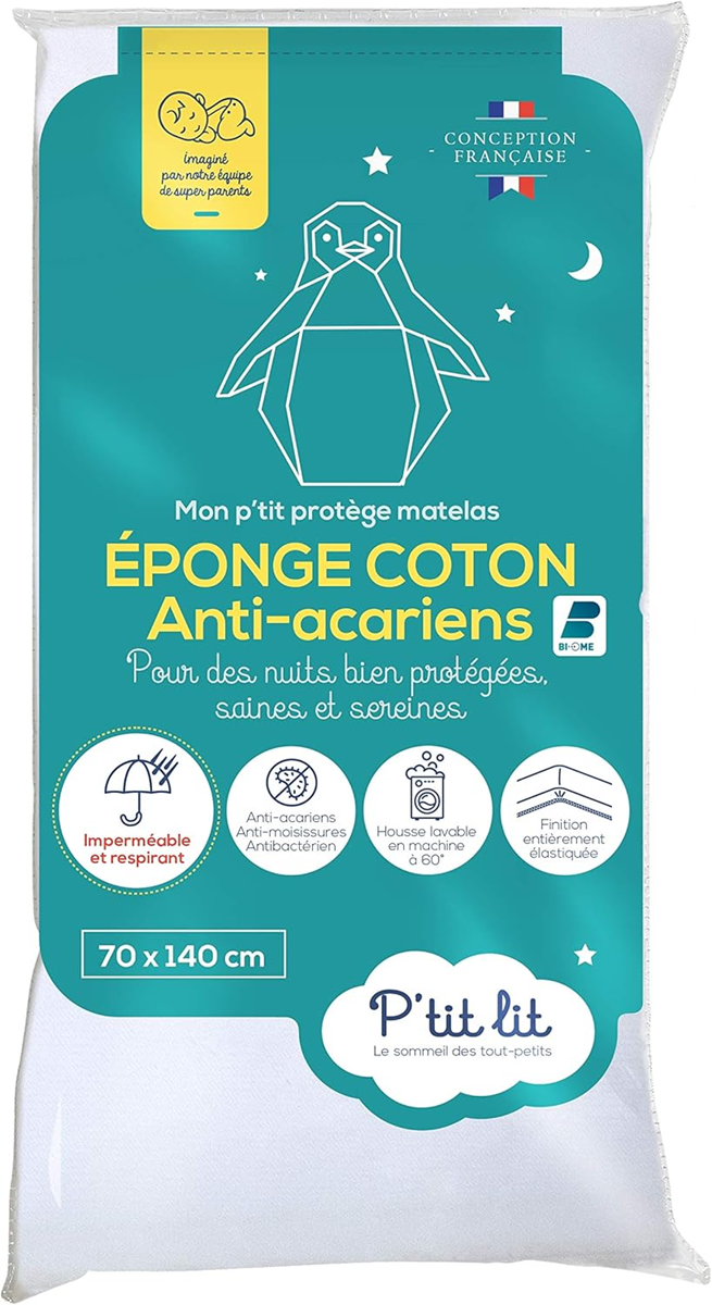 P'TIT LIT waterproof mattress protector