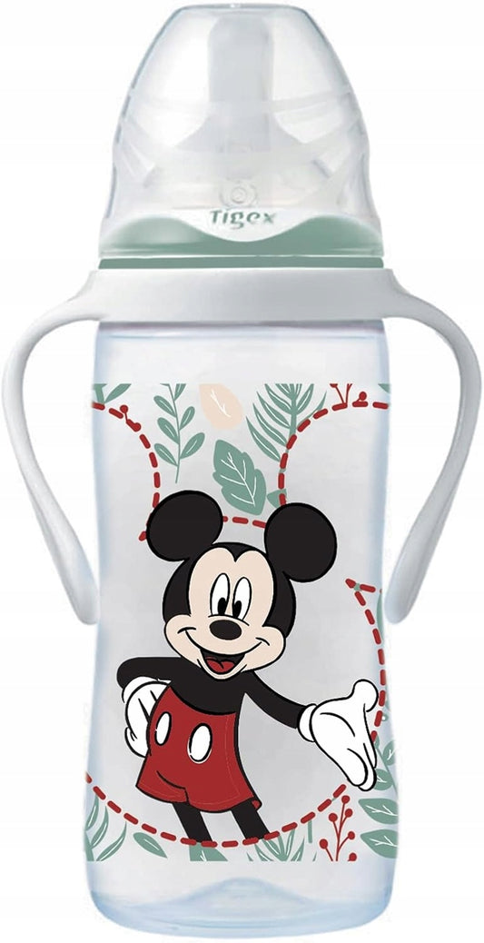 TIGEX Sticluță Mickey cu 3 viteze de flux 6 luni+ 300 ml