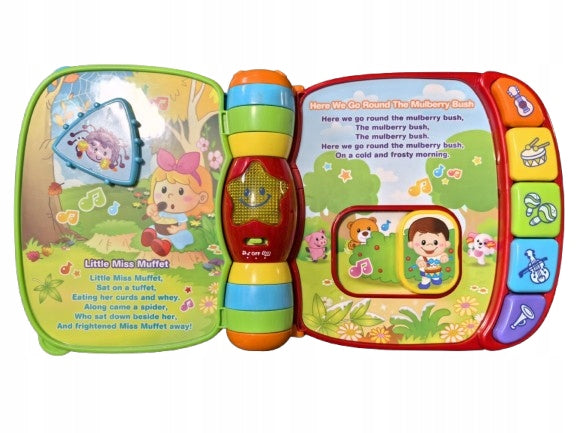 VTECH Rhymes Book carte educativă electronică LIMBA ENGLEZĂ