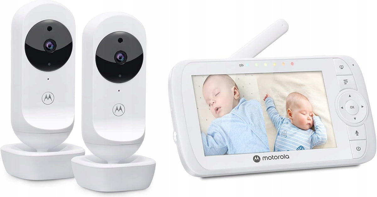 MOTOROLA VM35-2 monitor electronic pentru bebeluși 5" + 2 camere