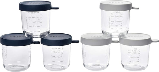 BEABA recipient borcan din sticlă 250 ml „N