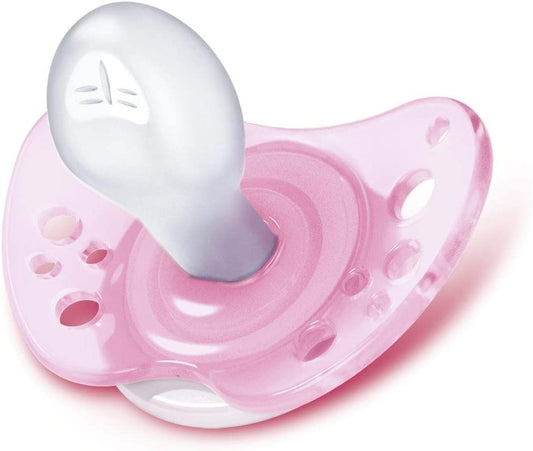 CHICCO MICRO PhysioForma suzetă x2 din silicon 0-2 luni LUMINEAZĂ