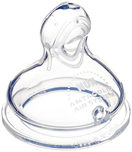 NUK First Choice tetine din silicon M 6 18m x2