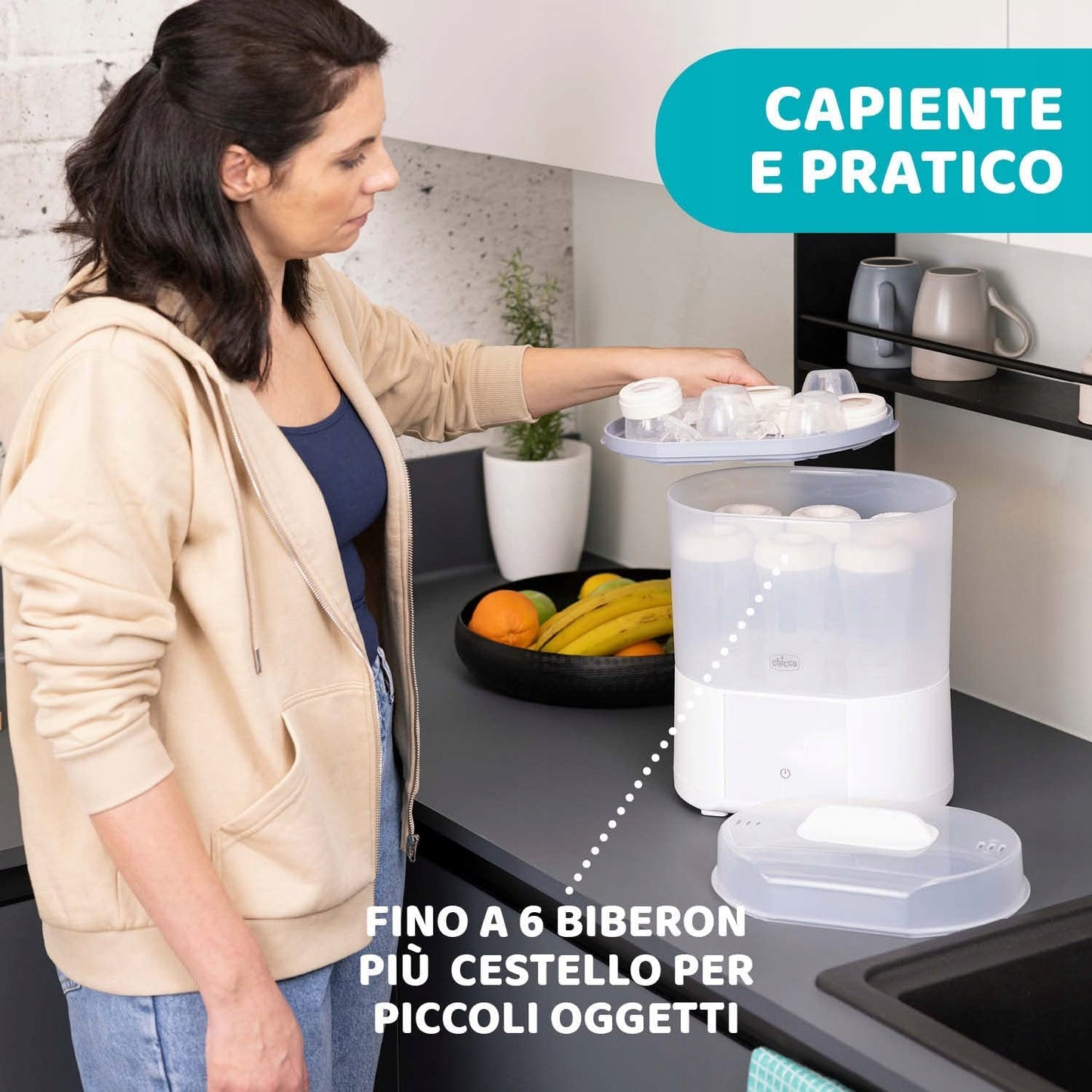 CHICCO sterylizator parowy z suszarką All in One