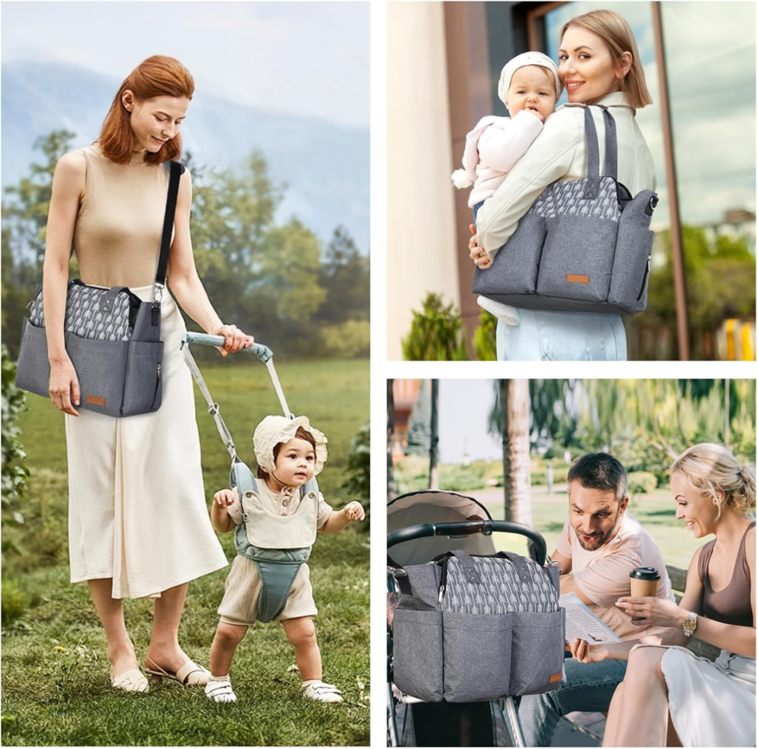 LEKEBABYnappy bag and accessoriescolour as on first photoused condition, cared for