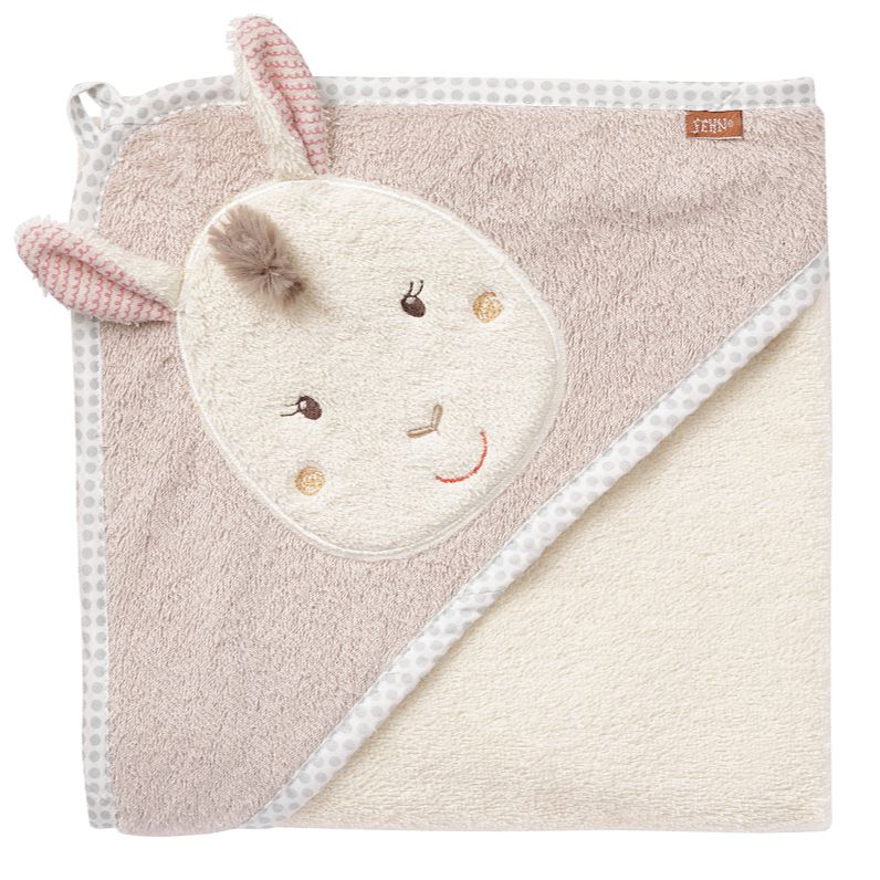 FEHN PERU bath towel with hood
