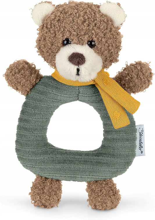 NATTOU apucător de bumbac cu zornăitor BEN Bear 17 cm