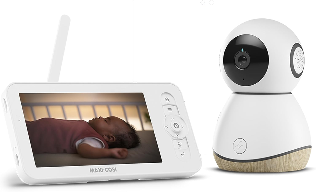 MAXI-COSI See Pro monitor electronic pentru bebeluși controlat de la distanță 5" Ultra HD + aplicație