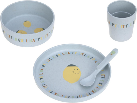 LASSIG zestaw naczyń bez melaminy Happy Fruits Lemon