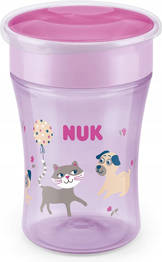 NUK Magic Cup HRNEK NEKAPEK náustek 360