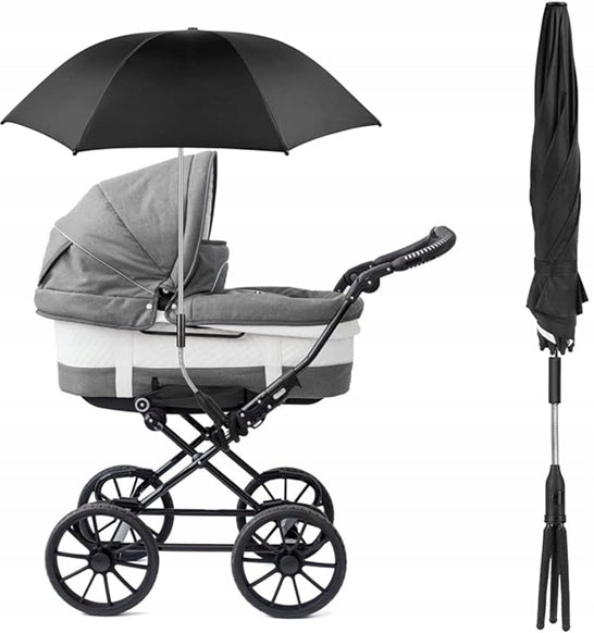 RIOGOO umbrelă de protecție pentru cărucior diametru 73cm UV 50+ impermeabil