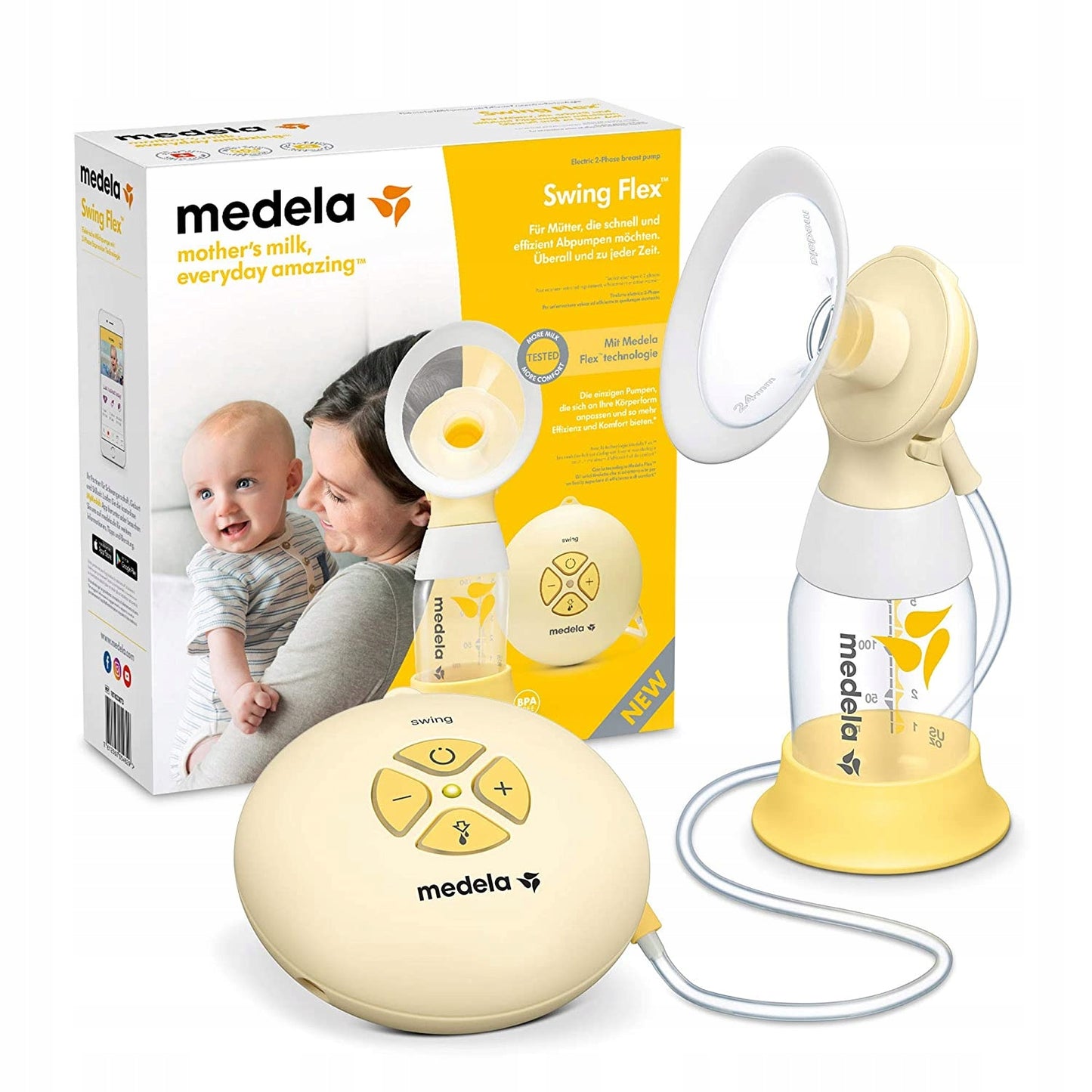 MEDELA Swing Flex 2-fazowy laktator elektryczny 1