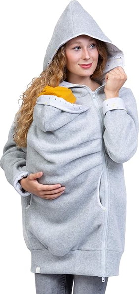 VIVA LA MAMA fleece baby-wearing jacket