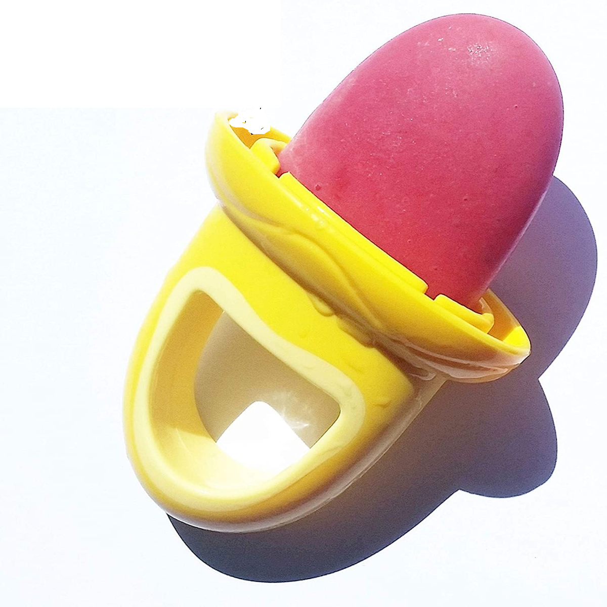 NUBY forma do lodów w kształcie smoczka 4 sztuki + taca do zamrażania