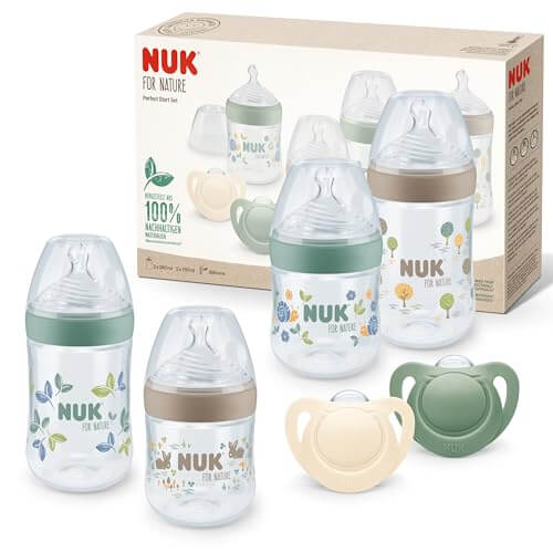 NUK for Nature Perfect Start set de biberoane și suzete 0–6 luni – fotografie 1