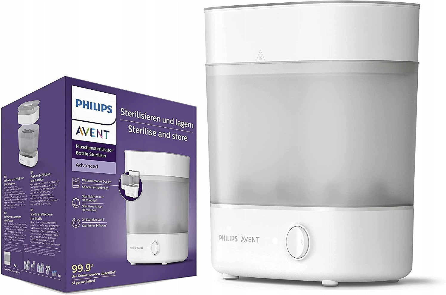 PHILIPS AVENT elektryczny sterylizator parowy