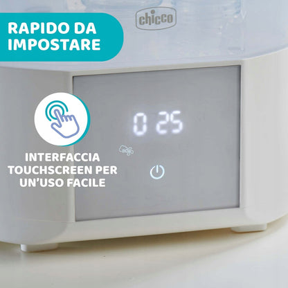 CHICCO sterilizator cu aburi cu uscător All in One
