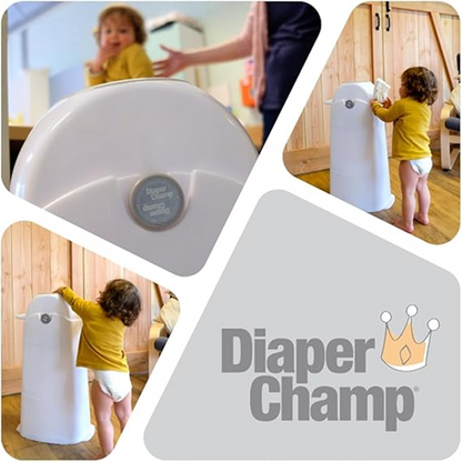 DIAPER CHAMP coș pentru scutece PENTRU SACI DE GUNOI +/-50 scutece