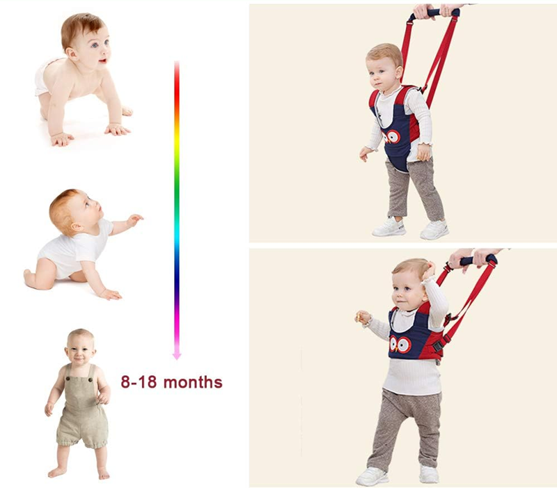 VICLOON bezpečnostné popruhy, pomôcka pri učení sa chodiť 8 – 18 m