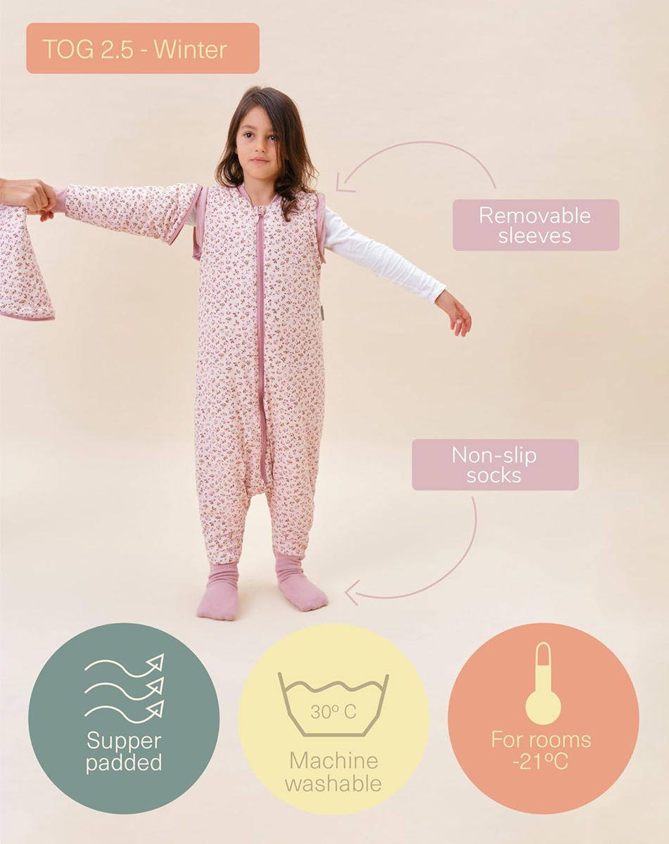MOLIS&CO śpiworek zimowy 2,5TOG 3lata odpinane rękawy