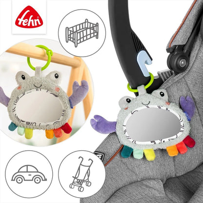 Fehn activity mirror hanging toy 0+ 20cm crab