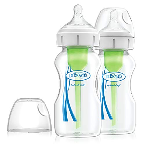 DR. BROWN'S Options+ biberoane cu gât larg 270 ml 2 buc.