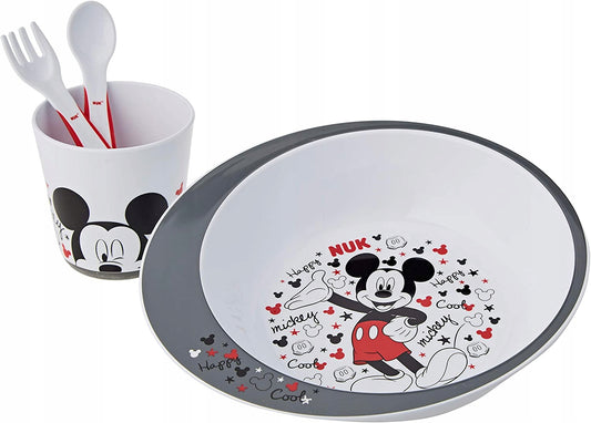 NUK Disney sada nádobí 3ks MYŠKA MICKEY