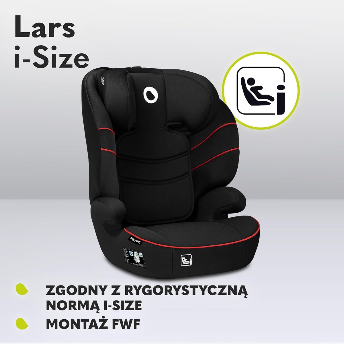 LIONELO Lars i-Size fotoliu auto grupa 2 și 3
